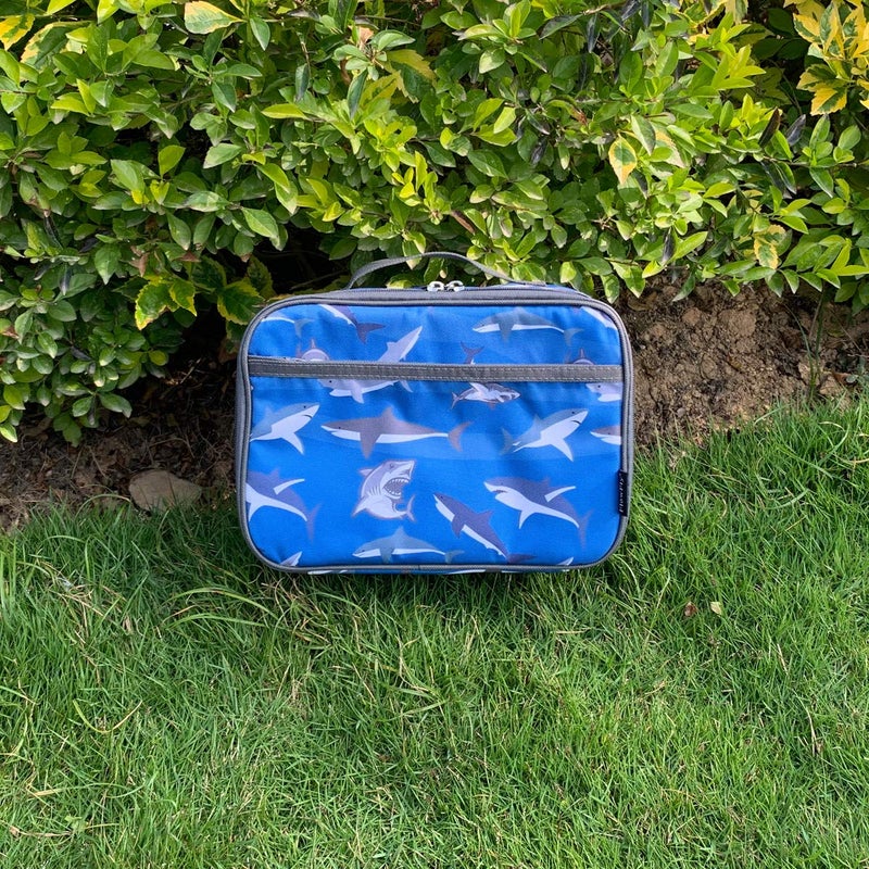 FlowFly Kids Lunch box Insulated Soft Bag Mini Cooler Back to School Thermal Meal Tote Kit for Girls, Boys, Shark - Image 5